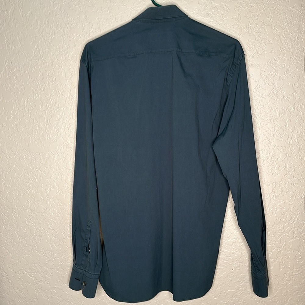 Prada button shirt dark green - Picture 3 of 4